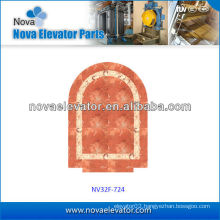 Customized Elevators Components / Parts, Observation Elevator PVC Floor